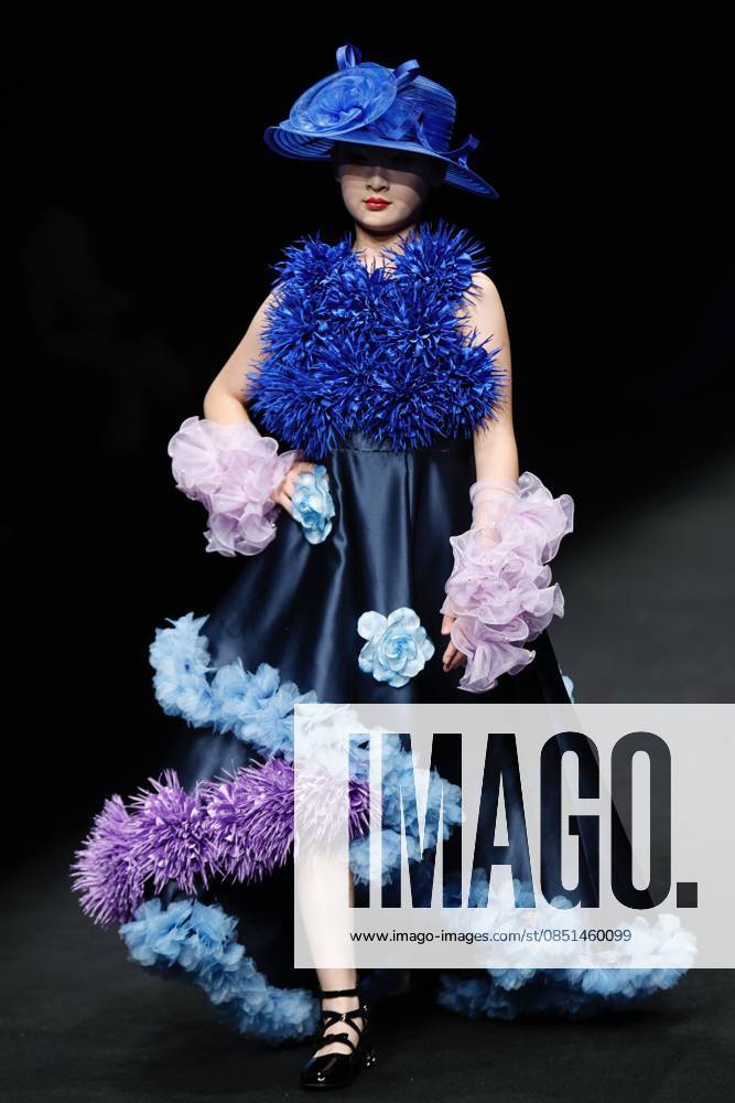 A model walks the runway at the Burning Star Power collection by designer Kang Ying on day 4 of China Fashion Week 2026 (Spring) at 798Â·751 PARK on March 23, 2026 in Beijing, China.