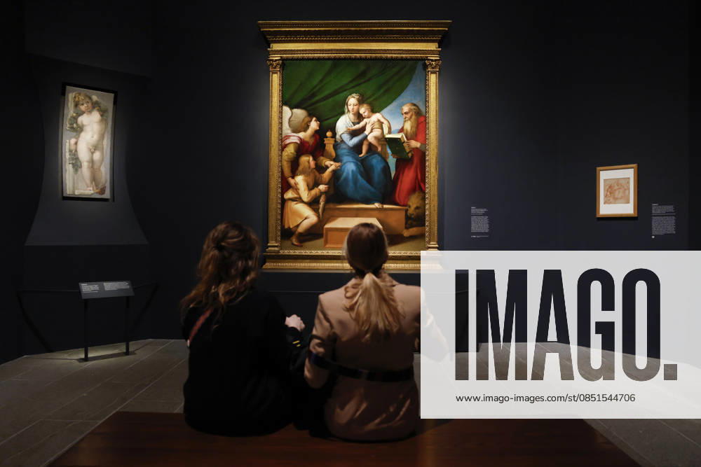 Guests attend the press preview for Raphael: Sublime Poetry at The Metropolitan Museum of Art on Monday, March 23, 2026 in New York City. Raphael: Sublime Poetry is the first comprehensive exhibition on Raphael in the United States bringing together more than 170 of the artist s greatest masterpieces and rarely seen treasures. The exhibition will open to the public on March 29 and will remain on view through June 28, 2026. NYP20260323152 JOHNxANGELILLO