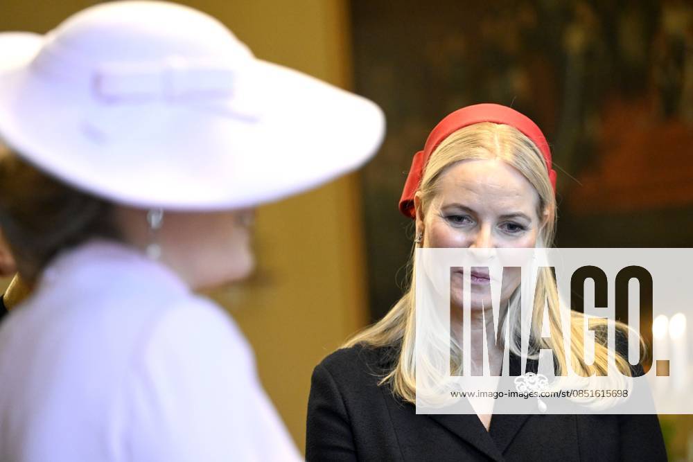 State Visit of King Philippe and Queen Mathilde to Norway (Day 1) OSLO, NORWAY - MARCH 24 : official photo in the Birds Room of Princess Mette-Marit Tjessem Høiby of Norway pictured during the official state visit in Norway of the Belgian Sovereins on March 24, 2026 in Oslo, Norway, 24 03 2026 Oslo Norway