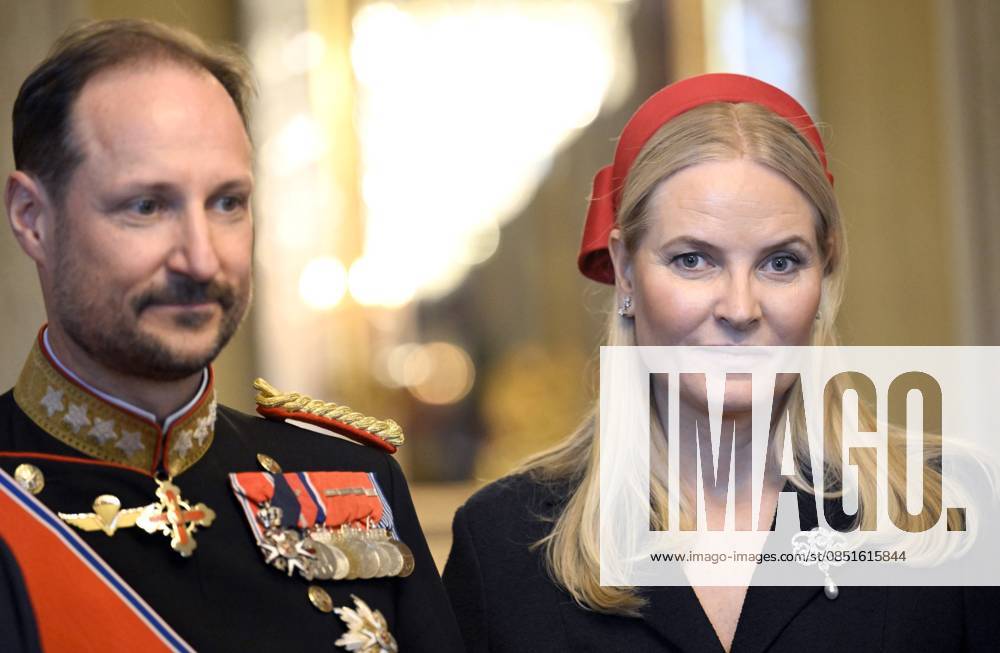 State Visit of King Philippe and Queen Mathilde to Norway (Day 1) OSLO, NORWAY - MARCH 24 : official photo in the Birds Room of Princess Mette-Marit Tjessem Høiby of Norway pictured during the official state visit in Norway of the Belgian Sovereins on March 24, 2026 in Oslo, Norway, 24 03 2026 Oslo Norway