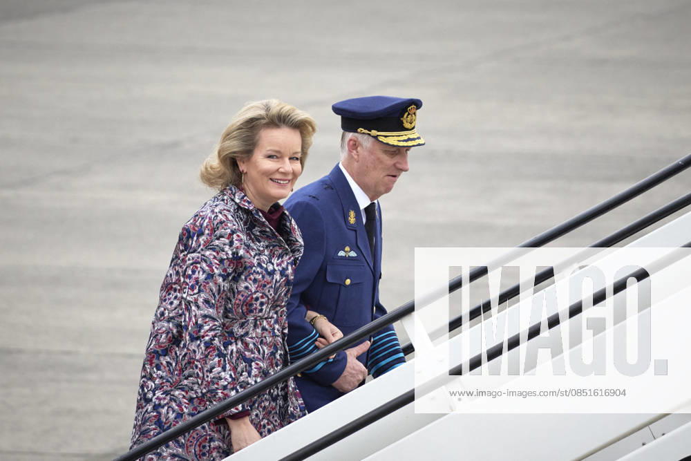State Visit Of The King And Queen Of Belgium To Norway - Day 1 Official visit of the king Philippe and the queen Mathilde in Norway, Departure in the Melsbroek airport, on March, 2026, in Oslo, Norway. Photo by Olivier Polet ABACAPRESS.COM Oslo Norway