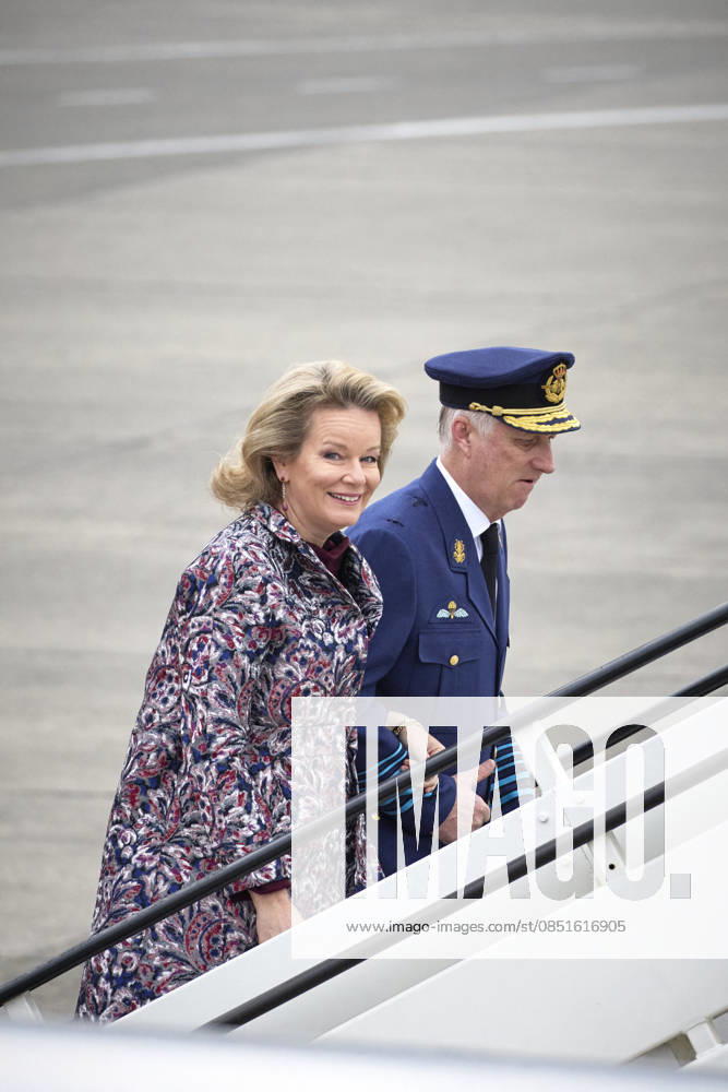 State Visit Of The King And Queen Of Belgium To Norway - Day 1 Official visit of the king Philippe and the queen Mathilde in Norway, Departure in the Melsbroek airport, on March, 2026, in Oslo, Norway. Photo by Olivier Polet ABACAPRESS.COM Oslo Norway