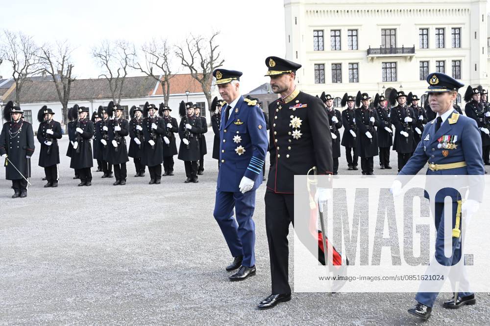 State Visit of King Philippe and Queen Mathilde to Norway (Day 1) OSLO, NORWAY - MARCH 24 : State Visit of King Philippe and Queen Mathilde to Norway (Day 1) : Wreath-laying ceremony at the National Monument for victims of war 1940-45 with Prince Haakon of Norway on March 24, 2026 in Oslo, Norway, 24 03 2026 Oslo Norway