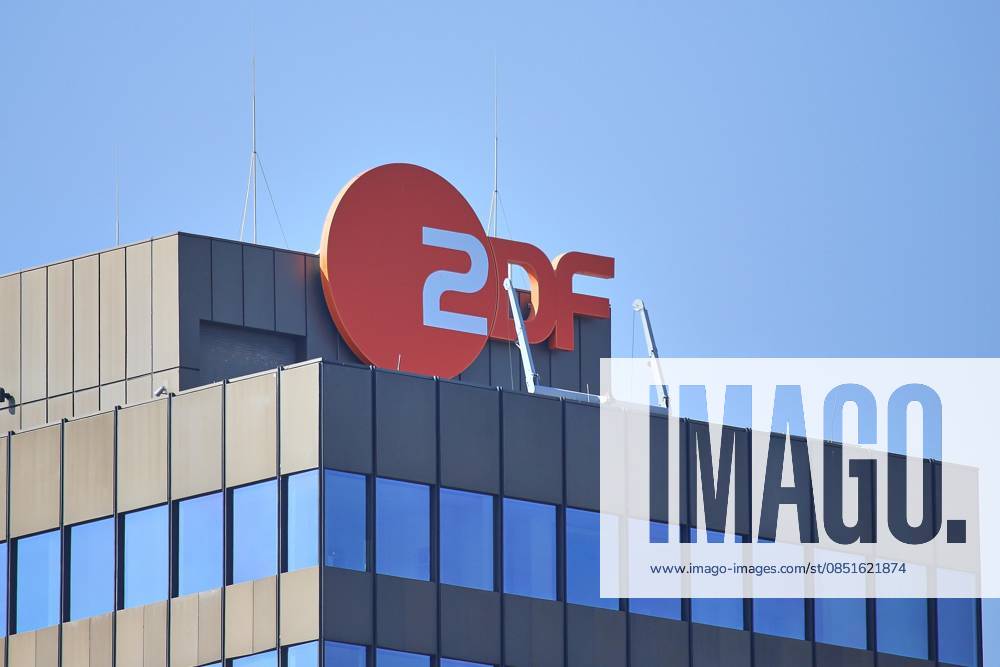 ZDF broadcasting center on the Lerchenberg in ZDF Straße