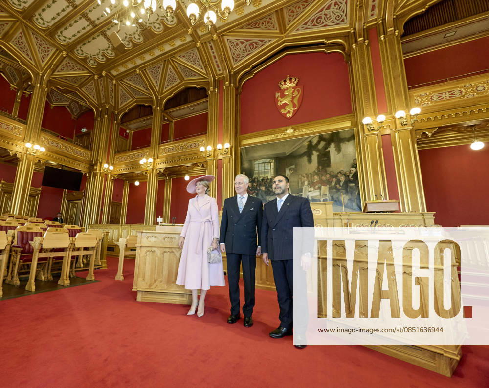 Belgian Royal Couple Visits Norway Official visit of the king Philippe and the queen Mathilde in Norway, Visit of the Norvegian parliament , on March 24, 2026. Photo by Olivier Polet ABACAPRESS.COM Oslo Norway