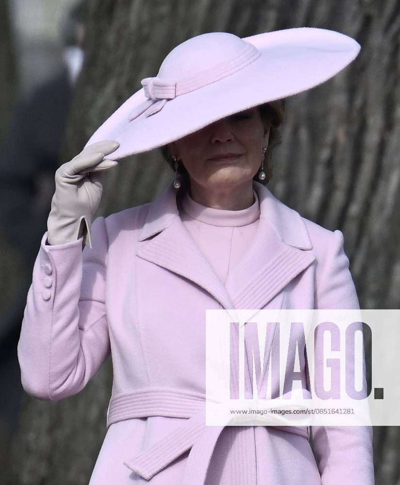 State Visit of King Philippe and Queen Mathilde to Norway (Day 1) OSLO, NORWAY - MARCH 24 : State Visit of King Philippe and Queen Mathilde to Norway (Day 1) : Wreath-laying ceremony at the National Monument for victims of war 1940-45 on March 24, 2026 in Oslo, Norway, 24 03 2026 Oslo Norway