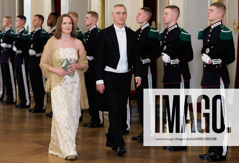 Former Secretary General of NATO, Jens Stoltenberg pictured ahead of the State Banquet hosted by Norwegian royal family in the Royal Palace in Oslo, on the first day of the official state visit of the Belgian royal couple to Norway, on Tuesday 24 March 2026. Belgian monarchs are on an official state visit to Norway from 24 to 26 March 2026. BENOITxDOPPAGNE 168803150