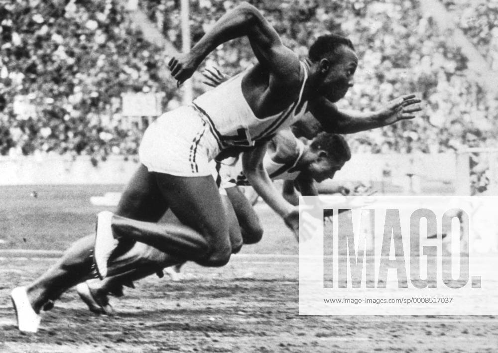Jesse Owens Olympic Games Berlin 1936 !AUFNAHMEDATUM GESCHÄTZT! UnitedArchives0722545