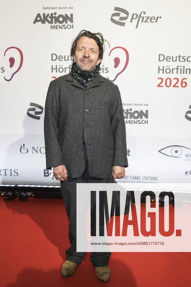 German Hearing Film Award, award ceremony at the Colosseum Cinema, Berlin, 24 03 2026 David Bennent before the award ceremony for the German Hearing Film Award at the Colosseum Cinema in Berlin on 24 03 2026 Berlin Cinema Colosseum