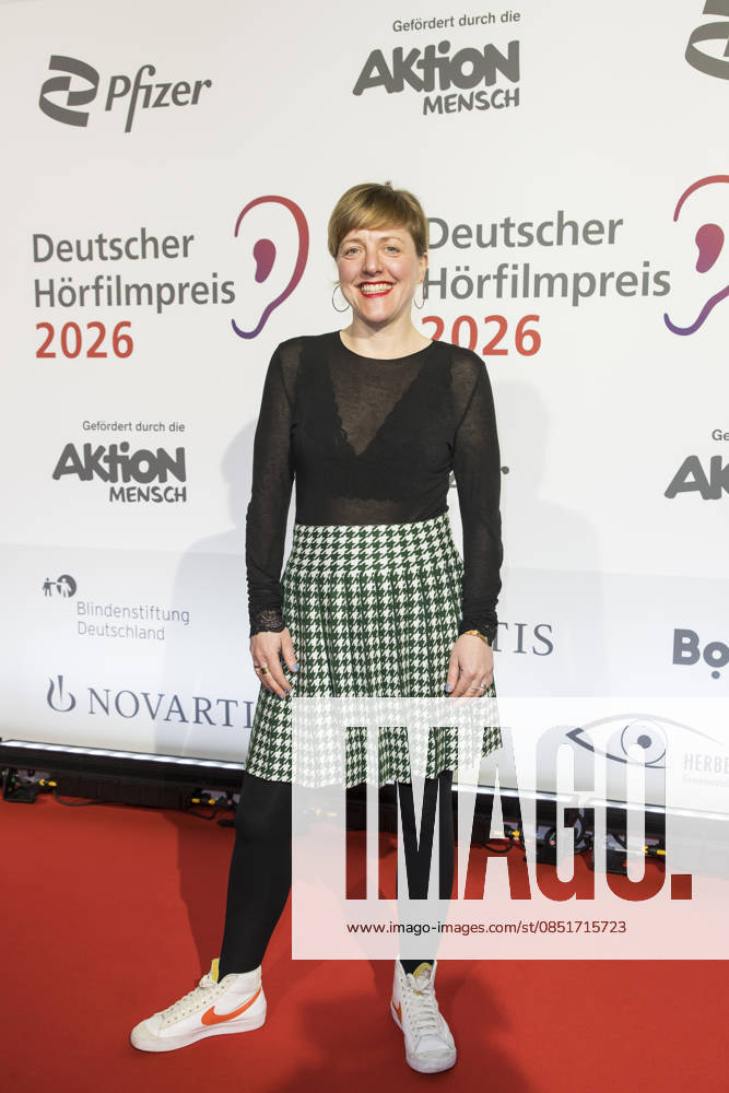 German Hearing Film Award, award ceremony at the Colosseum Cinema, Berlin, 24 03 2026 Pola Beck before the award ceremony for the German Hearing Film Award at the Colosseum Cinema in Berlin on 24 03 2026 Berlin Cinema Colosseum