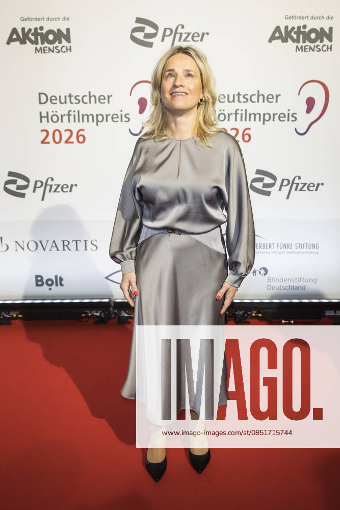 German Hearing Film Award, award ceremony at the Colosseum Cinema, Berlin, 24 03 2026 Verena Bentele before the award ceremony for the German Hearing Film Award at the Colosseum Cinema in Berlin on 24 03 2026 Berlin Cinema Colosseum