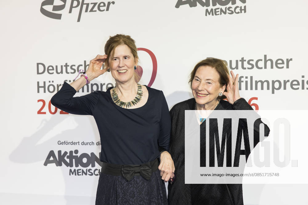 German Hearing Film Award, award ceremony at the Colosseum Cinema, Berlin, 24 03 2026 Eva Luise Köhler with daughter Ulrike Köhler before the award ceremony for the German Hearing Film Award at the Colosseum Cinema in Berlin on 24 03 2026 Berlin Cinema Colosseum