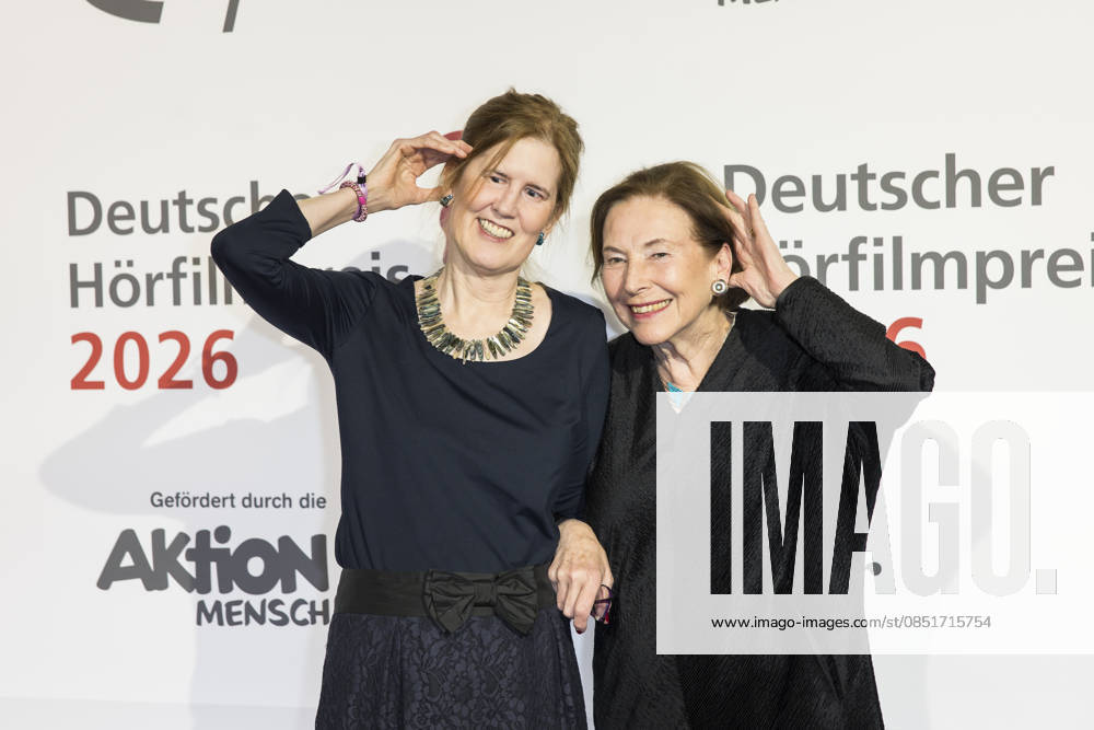 German Hearing Film Award, award ceremony at the Colosseum Cinema, Berlin, 24 03 2026 Eva Luise Köhler with daughter Ulrike Köhler before the award ceremony for the German Hearing Film Award at the Colosseum Cinema in Berlin on 24 03 2026 Berlin Cinema Colosseum
