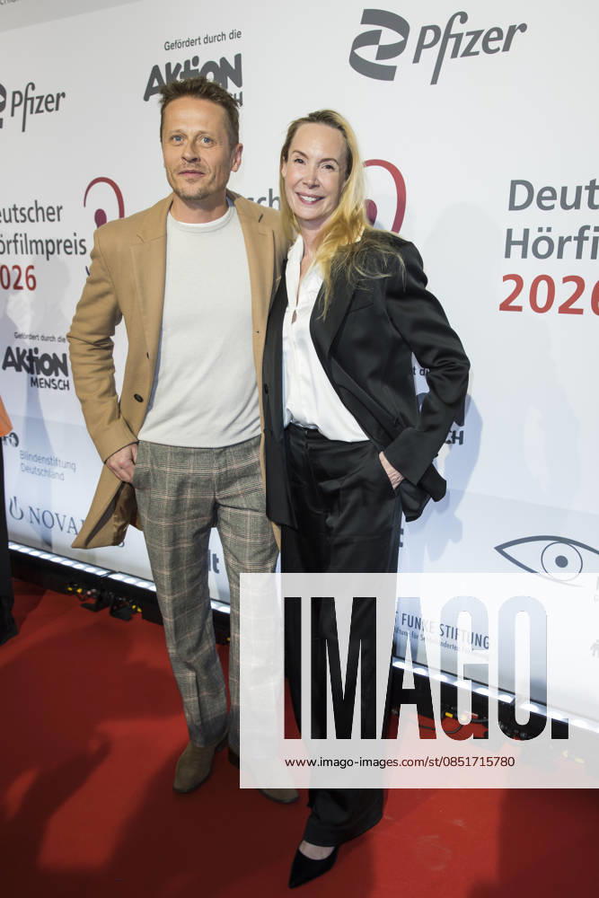 German Audio Film Award, award ceremony at the Colosseum Cinema, Berlin, 24 03 2026 Roman Knizka and Feo Aladag before the award ceremony for the German Audio Film Award at the Colosseum Cinema in Berlin on 24 03 2026 Berlin Cinema Colosseum