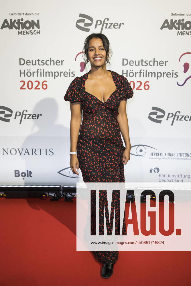 German Hearing Film Award, award ceremony at the Colosseum Cinema, Berlin, 24 03 2026 Belina Nasra Mohamed Ali before the award ceremony for the German Hearing Film Award at the Colosseum Cinema in Berlin on 24 03 2026 Berlin Cinema Colosseum