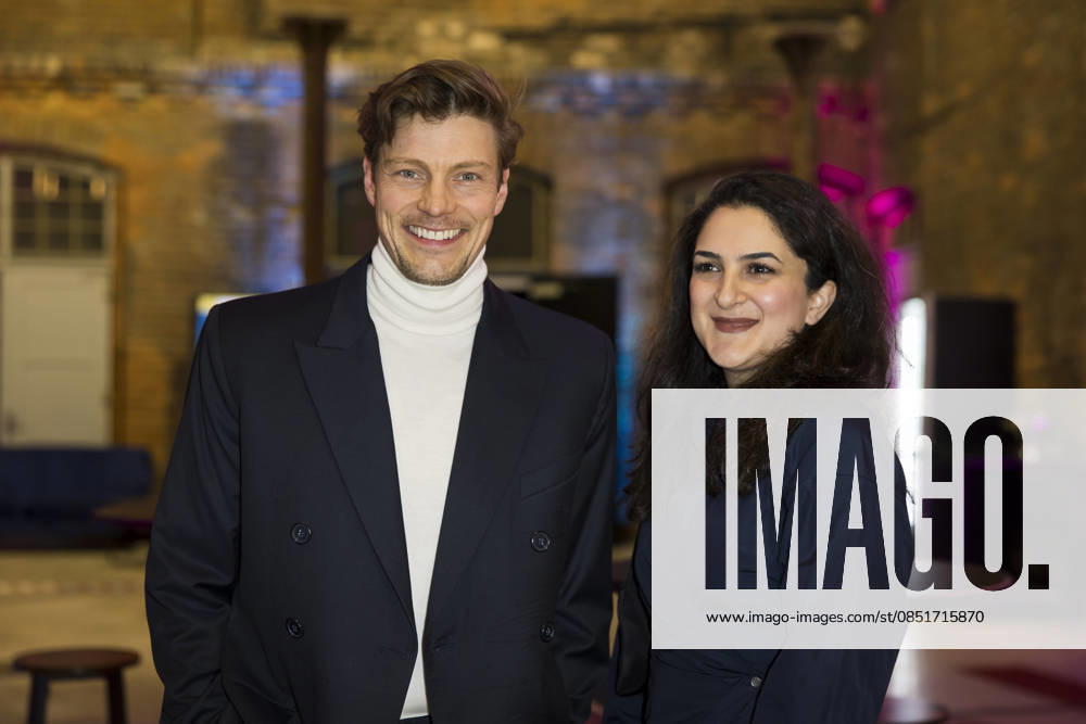 German Hearing Film Award, award ceremony at the Colosseum Cinema, Berlin, 24 03 2026 Helgi Schmid and Rana Farahani before the award ceremony for the German Hearing Film Award at the Colosseum Cinema in Berlin on 24 03 2026 Berlin Cinema Colosseum
