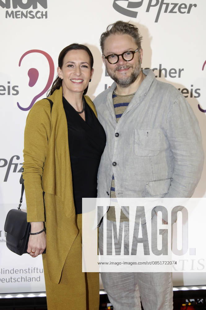 Ulrike Frank with husband Marc Schubring at the presentation of the 24 German Hearing Film Award 2026 at the Colosseum Filmtheater Berlin, 24 03 2026 Foto:xAgenturxWehnertx xGränzdörferx xFuturexImagex hoerfilmpreis_6460