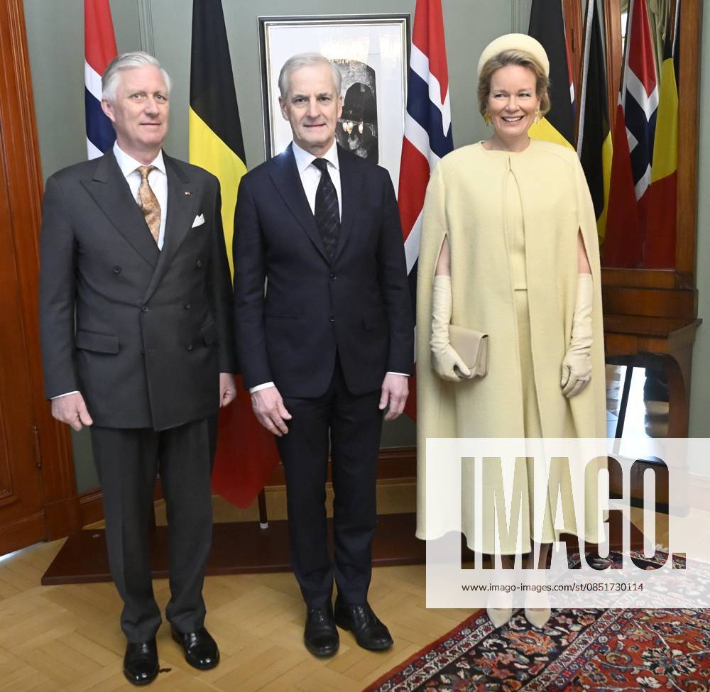 State Visit of King Philippe and Queen Mathilde to Norway (Day 2) OSLO, NORWAY - MARCH 25 : State Visit of King Philippe and Queen Mathilde to Norway (Day 2) : - Bilateral meeting with HE Jonas Gahr Støre, Prime Minister of Norway on March 25, 2026 in Oslo, Norway, 25 03 2026 Oslo Norway