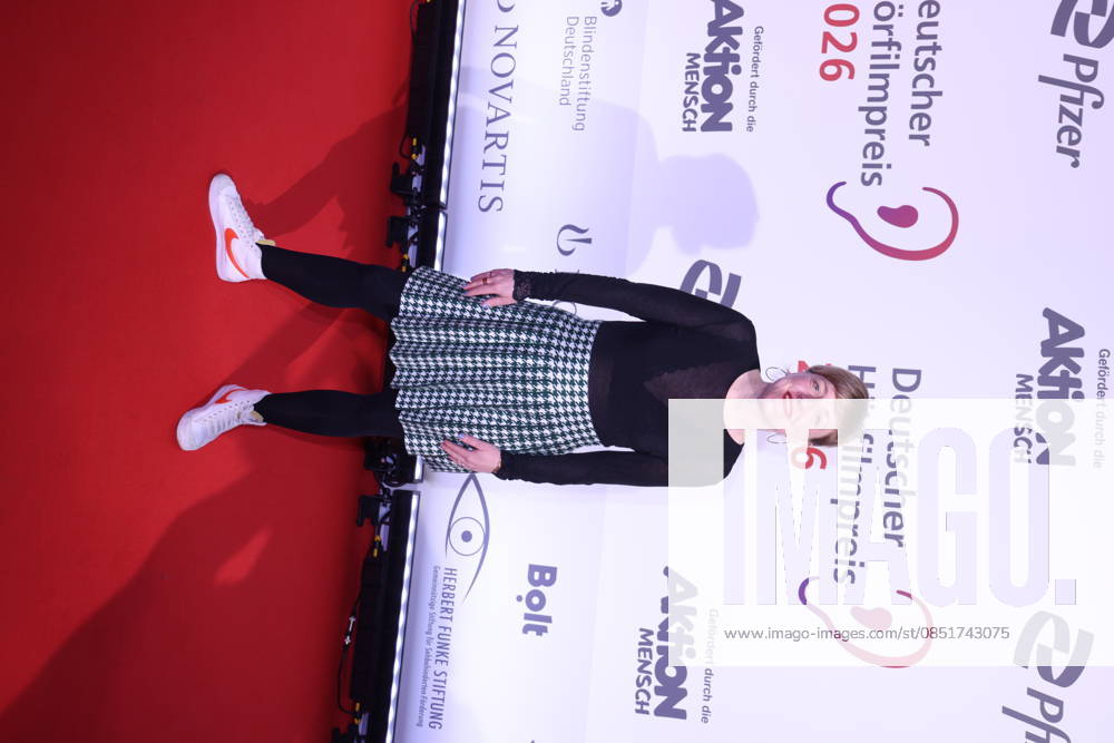 Pola Beck at the presentation of the 24 German Hearing Film Award 2026 at the Colosseum Filmtheater Berlin