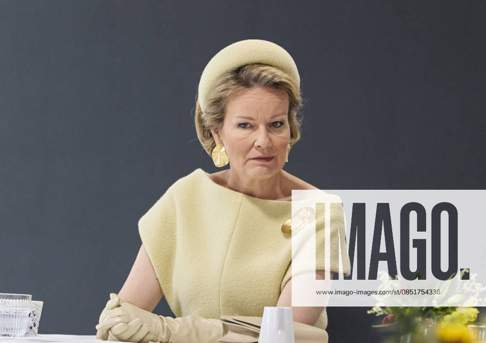 Belgian Royal Couple Visits Norway - Day 2 Queen Mathilde and King Philippe of Belgium visited the Nobel peace center in Oslo in Olso, Norway on March 25, 2026, during the second day of the official visit in Norway. Photo by Olivier Polet ABACAPRESS.COM Oslo Norway