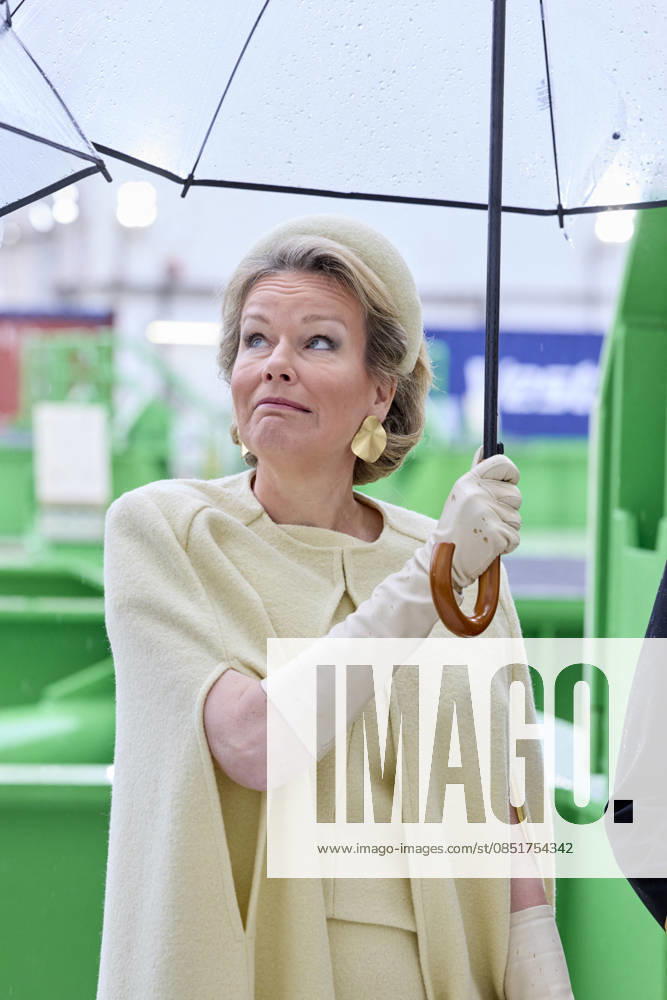 Belgian Royal Couple Visits Norway - Day 2 Queen Mathilde and King Philippe of Belgium visited the deme vessel ,the new DEME wind turbine installation vessel Norse Wind in Olso, Norway on March 25, 2026, during the second day of the official visit in Norway. Photo by Olivier Polet ABACAPRESS.COM Oslo Norway