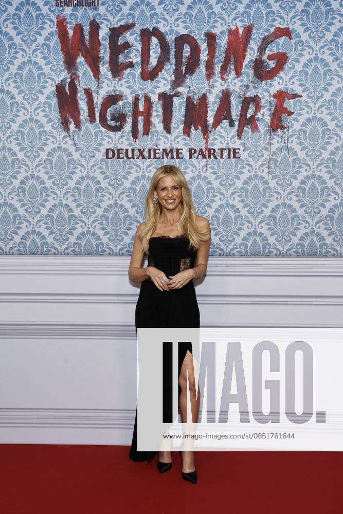 Sarah Michelle Gellar Premiere of the film Wedding Nightmare 2 at the Pathé Palace in Paris, March 25, 2026 Cyrl Moreau Bestimage Premiere of the film Wedding Nightmare 2 at the Pathé Palace in Paris, March 25, 2026 Paris France
