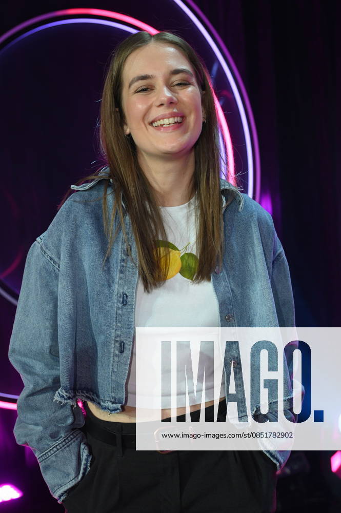 Actress and comedienne Josepha Walter as a guest on the ARD show Ladies Night - the only comedy and cabaret show with an all-female cast on German-speaking television