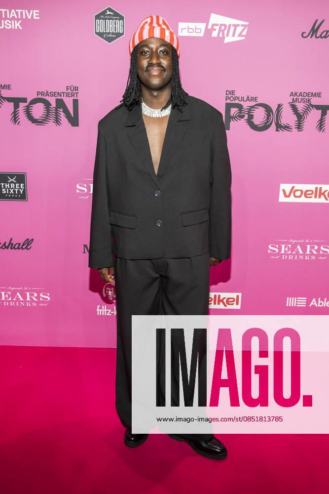 ABB POLYTON singer Jonny Mahoro as guest on the red carpet at the Polyton Music Prize Award Ceremony 2026 at Atelier GardensBerkin on Wednesday 25 03 2026 in Berlin Berlin Germany