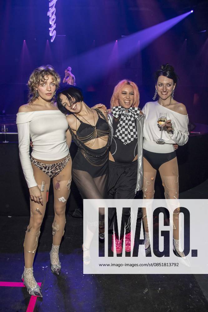 ABB POLYTON Lotta Kummer from Blond, Domiziana, Paula Carolina, Saengerin, and Nina Kumme as guests at the party at the Polyton Music Prize Award Ceremony 2026 at Atelier GardensBerkin on Wednesday 25 03 2026 in Berlin Berlin Germany