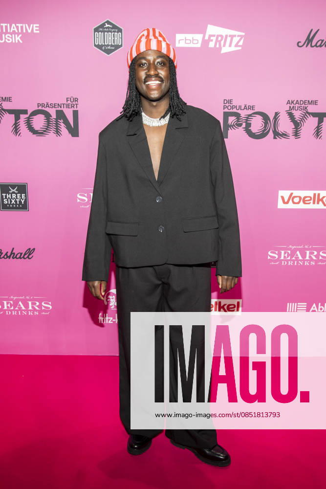 ABB POLYTON singer Jonny Mahoro as guest on the red carpet at the Polyton Music Prize Award Ceremony 2026 at Atelier GardensBerkin on Wednesday 25 03 2026 in Berlin Berlin Germany