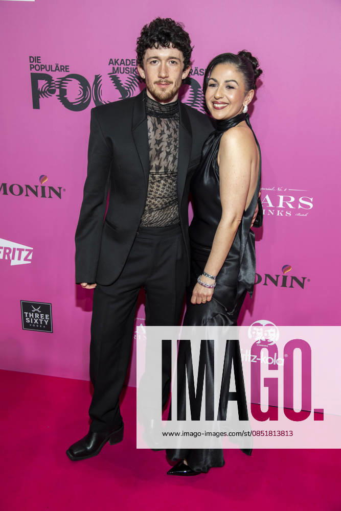ABB POLYTON Maximilian Mundt and Tuelin Sezgin as guests on the red carpet at the Polyton Music Award Ceremony 2026 at Atelier GardensBerkin on Wednesday 25 03 2026 in Berlin Berlin Germany