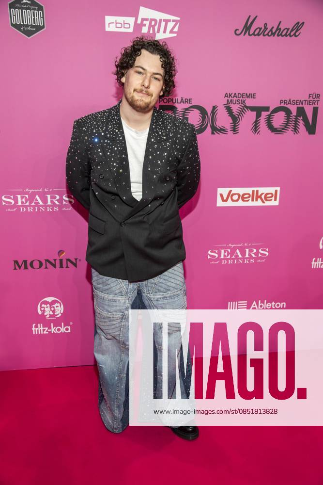 ABB POLYTON Majan, German rapper on the red carpet at the Polyton Music Award Ceremony 2026 at Atelier GardensBerkin on Wednesday 25 03 2026 in Berlin Berlin Germany