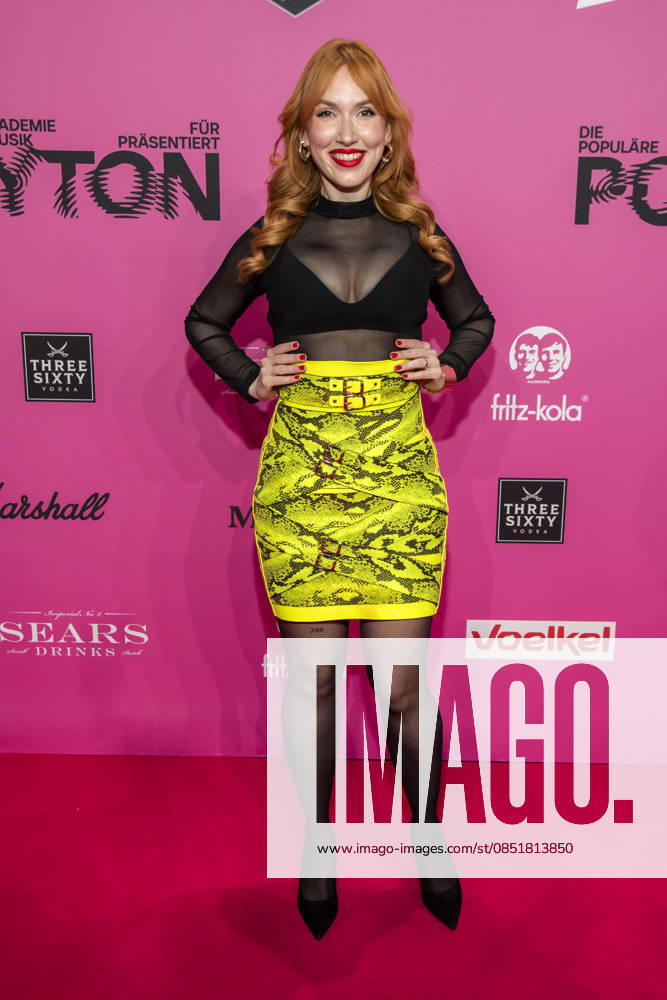 ABB POLYTON Christin Nichols on the red carpet at the 2026 Polyton Music Award Ceremony at Atelier GardensBerkin on Wednesday 25 03 2026 in Berlin Berlin Germany
