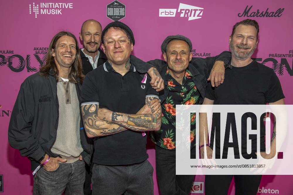 ABB POLYTON Shane Mauss and musician WizTheMc on the red carpet at the 2026 Polyton Music Award Ceremony at Atelier GardensBerkin on Wednesday 25 03 2026 in Berlin Berlin Germany