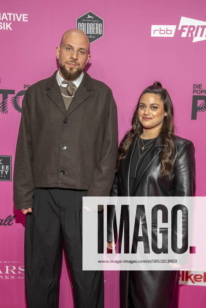 ABB POLYTON Luca Noel and and Simona as guests on the red carpet at the Polyton Music Award Ceremony 2026 at Atelier GardensBerkin on Wednesday 25 03 2026 in Berlin Berlin Germany