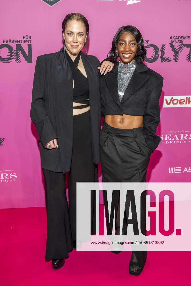 ABB POLYTON Inga Wessling ShaNon Bobinge on the red carpet at the 2026 Polyton Music Award Ceremony at Atelier GardensBerkin on Wednesday 25 03 2026 in Berlin Berlin Germany