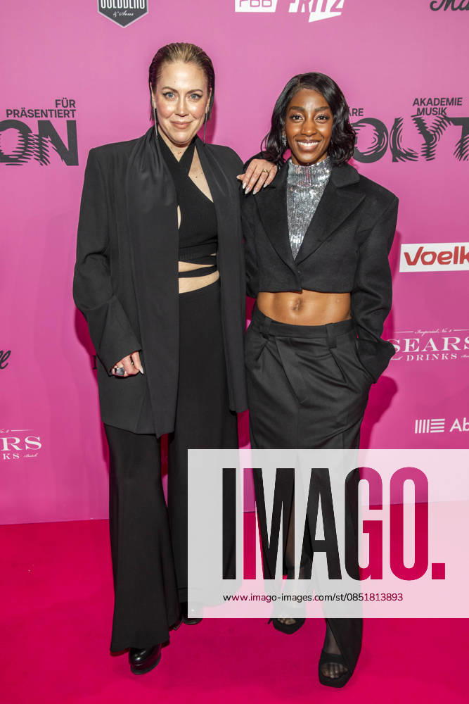 ABB POLYTON Inga Wessling ShaNon Bobinge on the red carpet at the 2026 Polyton Music Award Ceremony at Atelier GardensBerkin on Wednesday 25 03 2026 in Berlin Berlin Germany