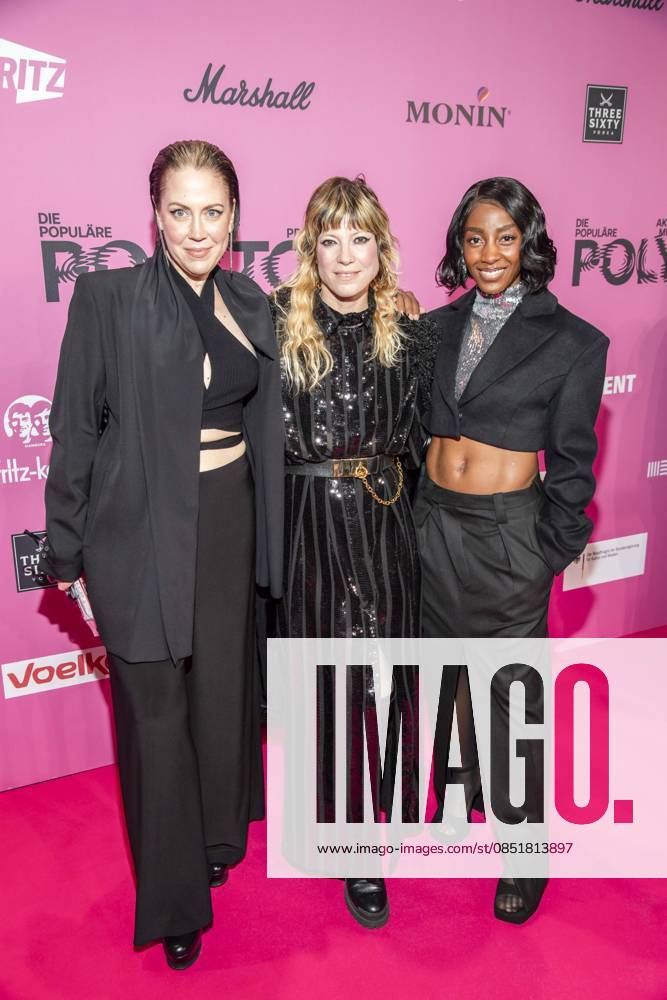 ABB POLYTON Inga Wessling, Mieze Katz from Mia and ShaNon Bobinger as guests on the red carpet at the Polyton Music Prize Award Ceremony 2026 at Atelier GardensBerkin on Wednesday 25 03 2026 in Berlin Berlin Germany