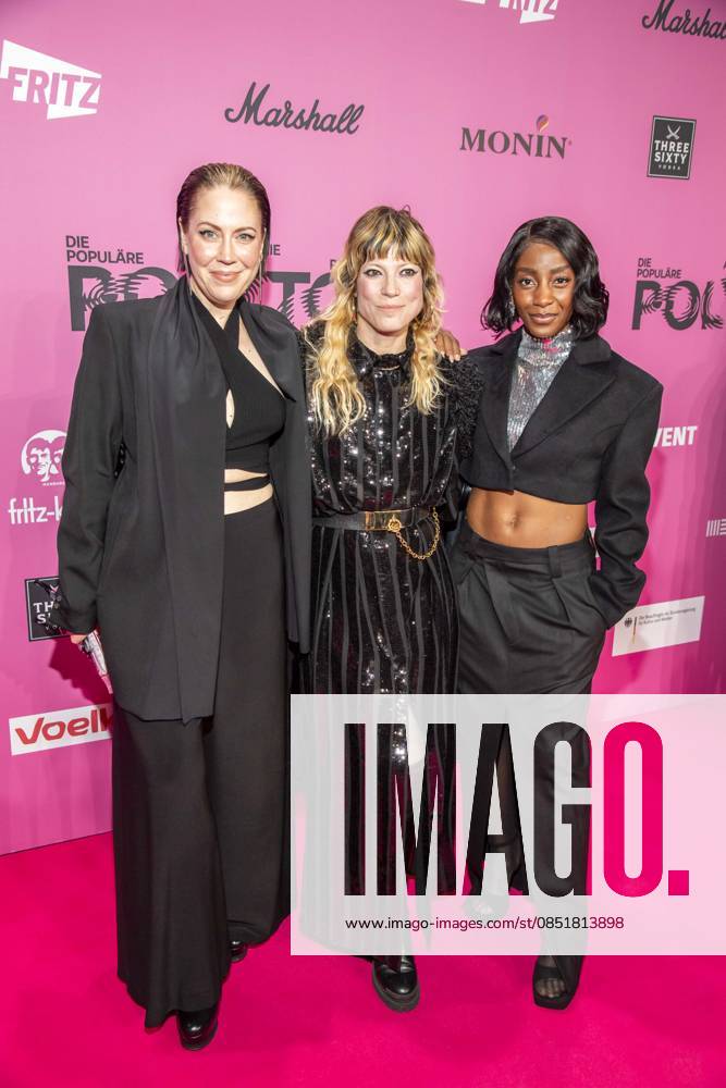 ABB POLYTON Inga Wessling, Mieze Katz from Mia and ShaNon Bobinger as guests on the red carpet at the Polyton Music Prize Award Ceremony 2026 at Atelier GardensBerkin on Wednesday 25 03 2026 in Berlin Berlin Germany