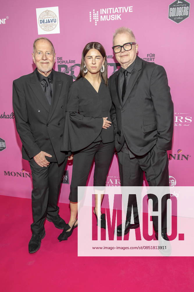 ABB POLYTON Dieter Gorny, Balbina Monika Jagielska and Herbert Groenemeyer as guests on the red carpet at the Polyton Music Prize Award Ceremony 2026 at Atelier GardensBerkin on Wednesday 25 03 2026 in Berlin Berlin Germany