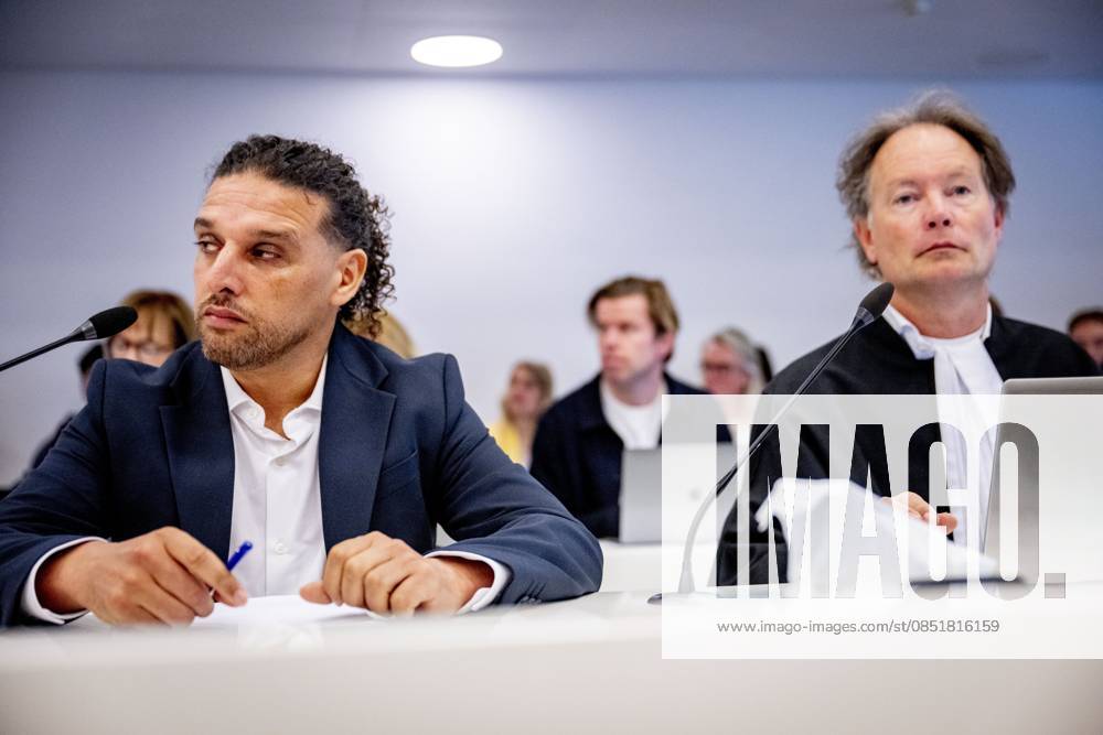 AMSTERDAM - The Public Prosecution Service is presenting its sentencing demand against Ali B in the appeal. The Public Prosecution Service wants to see him convicted for two counts of sexual assault and the rape of singer Ellen ten Damme. On July 12, 2024, he was sentenced to two years in prison for a rape and an attempted rape. ROBIN UTRECHT ANP netherlands out - belgium out