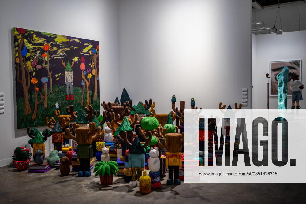 HONGKONG-ART ART-BASEL A general view showing an art display at Art Basel 2026 in Hong Kong, March 26, 2026. NEXPHER Vernon Yuen HONG KONG