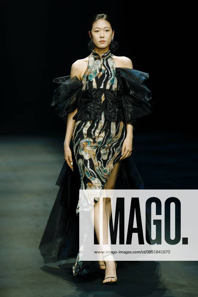 A model walks the runway at the XiaoZhuangTangYun collection by designer Midori on day 7 of China Fashion Week 2026 (Spring) at 798Â·751 PARK on March 26, 2026 in Beijing, China.