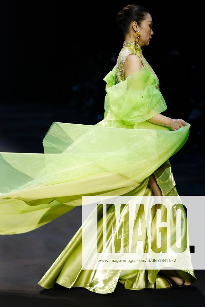 A model walks the runway at the XiaoZhuangTangYun collection by designer Midori on day 7 of China Fashion Week 2026 (Spring) at 798Â·751 PARK on March 26, 2026 in Beijing, China.