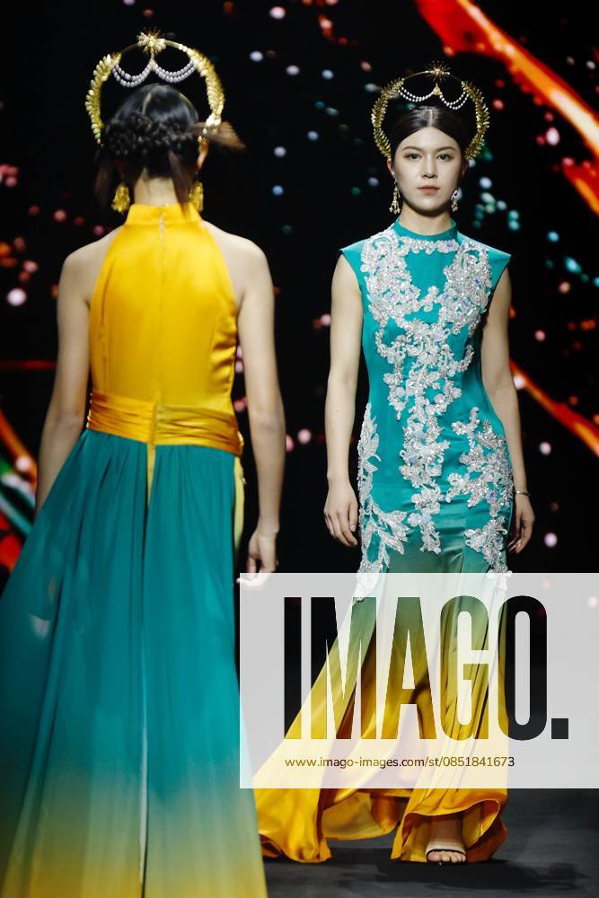 Models walk the runway at the XiaoZhuangTangYun collection by designer Midori on day 7 of China Fashion Week 2026 (Spring) at 798·751 PARK on March 26, 2026 in Beijing, China.