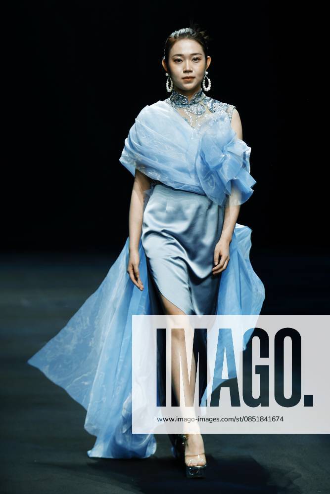 A model walks the runway at the XiaoZhuangTangYun collection by designer Midori on day 7 of China Fashion Week 2026 (Spring) at 798Â·751 PARK on March 26, 2026 in Beijing, China.