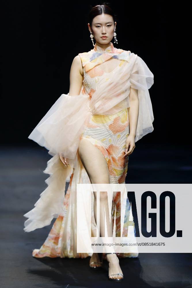 A model walks the runway at the XiaoZhuangTangYun collection by designer Midori on day 7 of China Fashion Week 2026 (Spring) at 798Â·751 PARK on March 26, 2026 in Beijing, China.