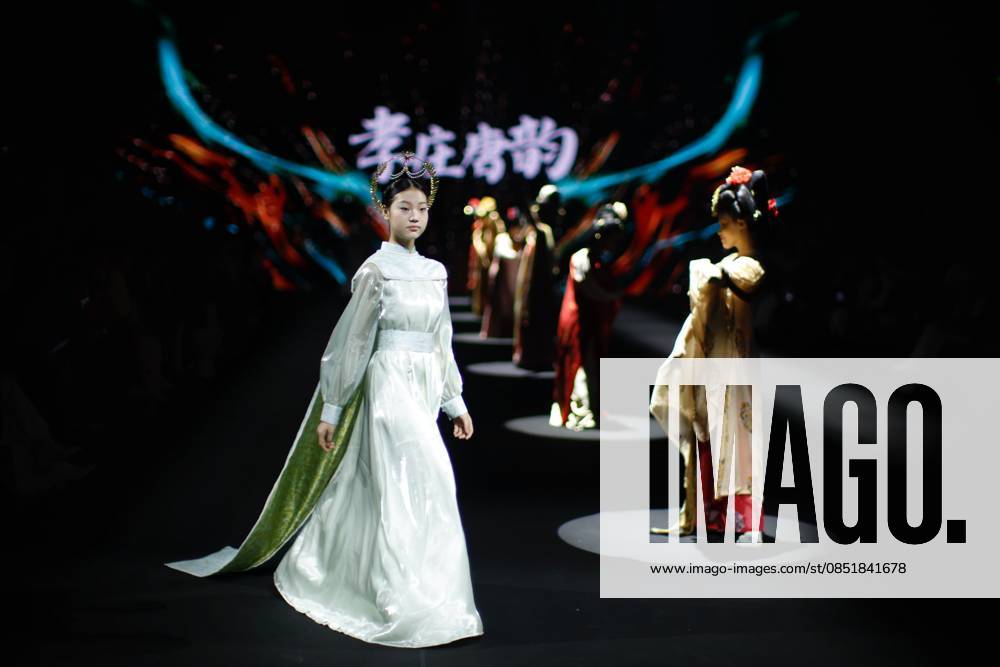 Models walk the runway at the XiaoZhuangTangYun collection by designer Midori on day 7 of China Fashion Week 2026 (Spring) at 798Â·751 PARK on March 26, 2026 in Beijing, China.