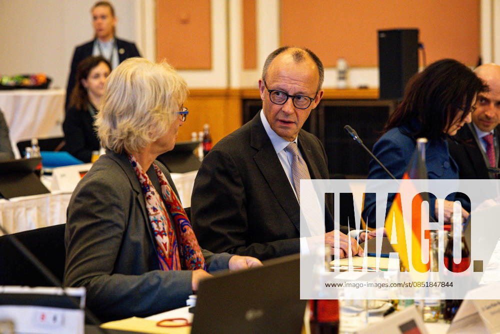 Federal Chancellor Friedrich Merz at the 56 East Minister Presidents Conference in the Rotes Rathaus, 26 3 2026, Rotes Rathaus, Berlin, Germany 0006_mpkost_2026_kreativmedia