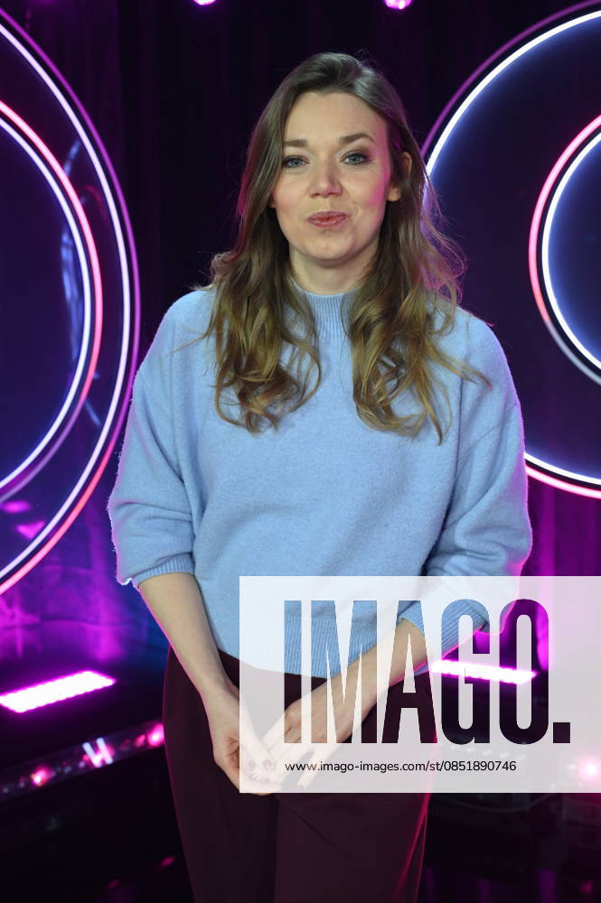 Actress and comedian Victoria Abelmann Brockmann as a guest on the ARD show Ladies Night - the only comedy and cabaret show with an all-female cast on German-speaking television